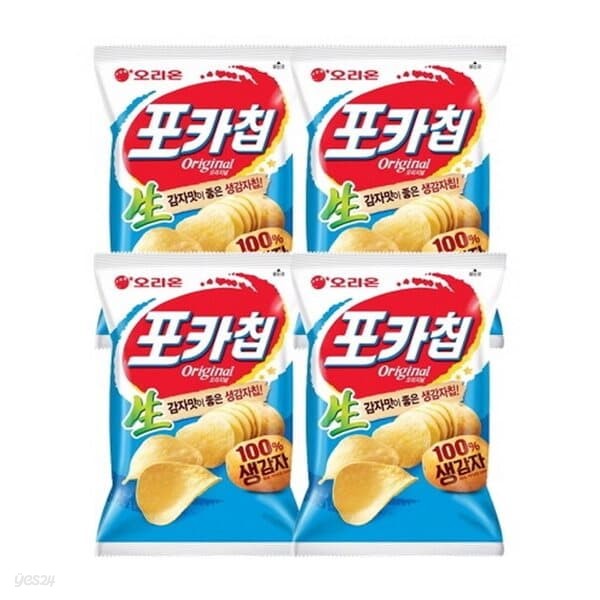 오리온 포카칩 오리지널 38g/4번들