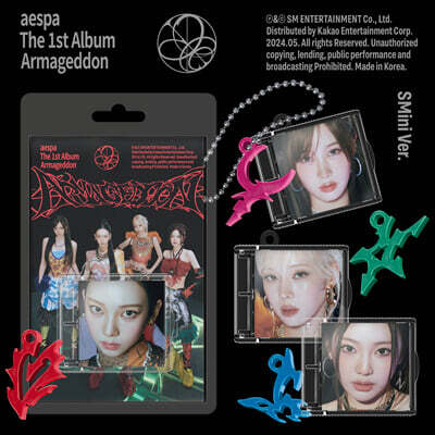 에스파 (aespa) - 1집 : Armageddon [SMini Ver.](스마트앨범) [4종 중 1종 랜덤발송]