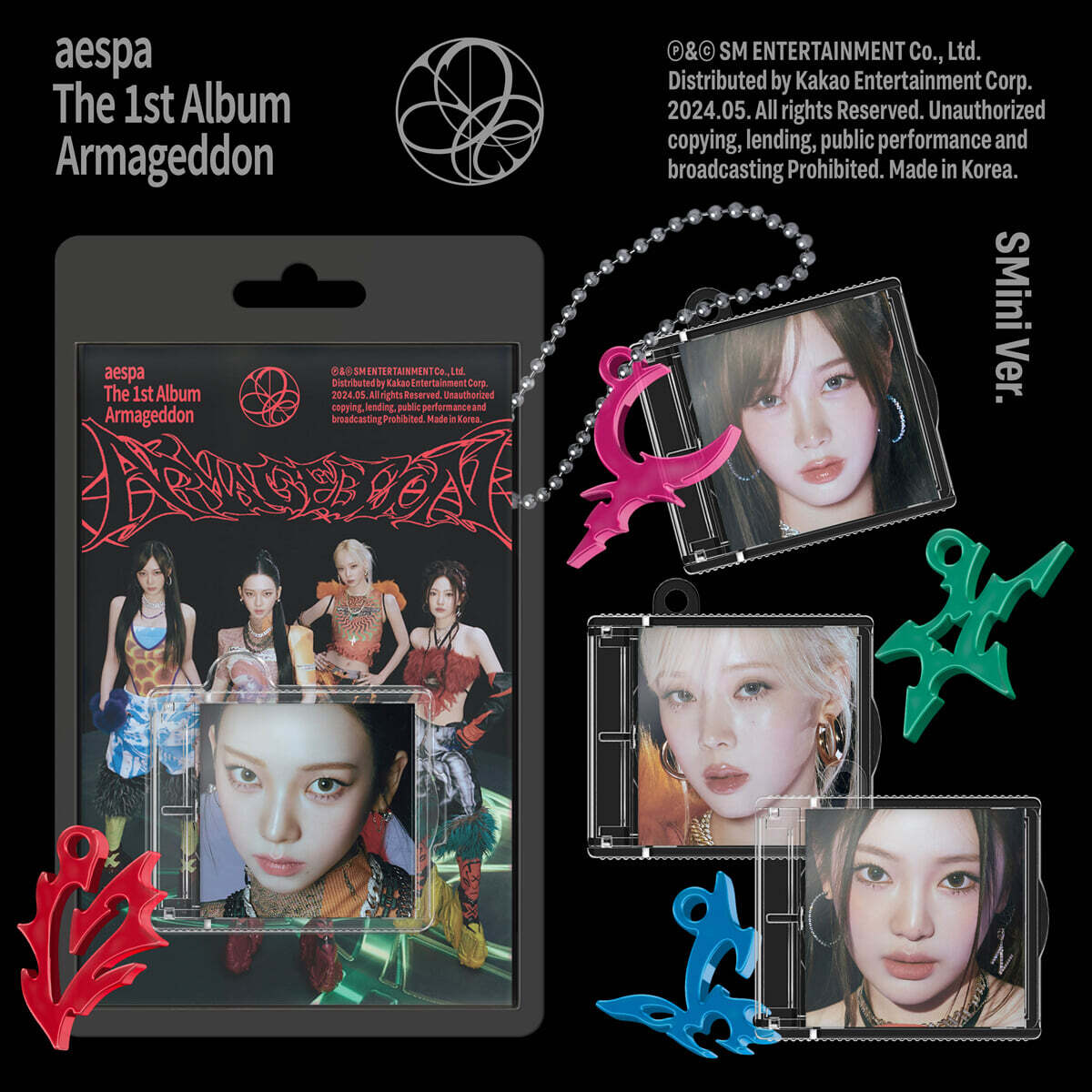 에스파 (aespa) - 1집 : Armageddon [SMini Ver.](스마트앨범) [4종 SET]