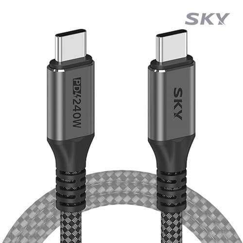 ī USB4 Ʈ4 240W 40Gbps PD C to C ʰ  ̺ 1.2M