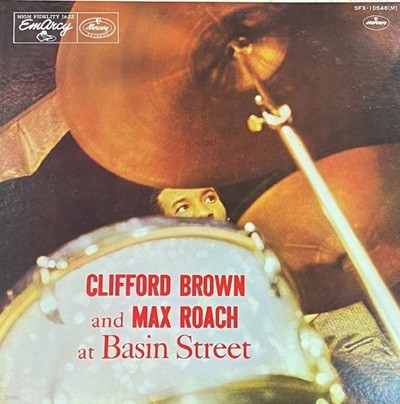 [LP] 클리포드 브라운,맥스 로치 - Clifford Brown,Max Roach - At Basin Street LP [일본반]