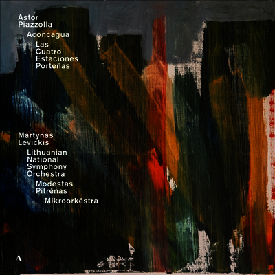Modestas Pitrenas — 피아졸라: 관현악 작품집 (Piazzolla: Orchestral Works) - Modestas Pitrenas 앨범 커버