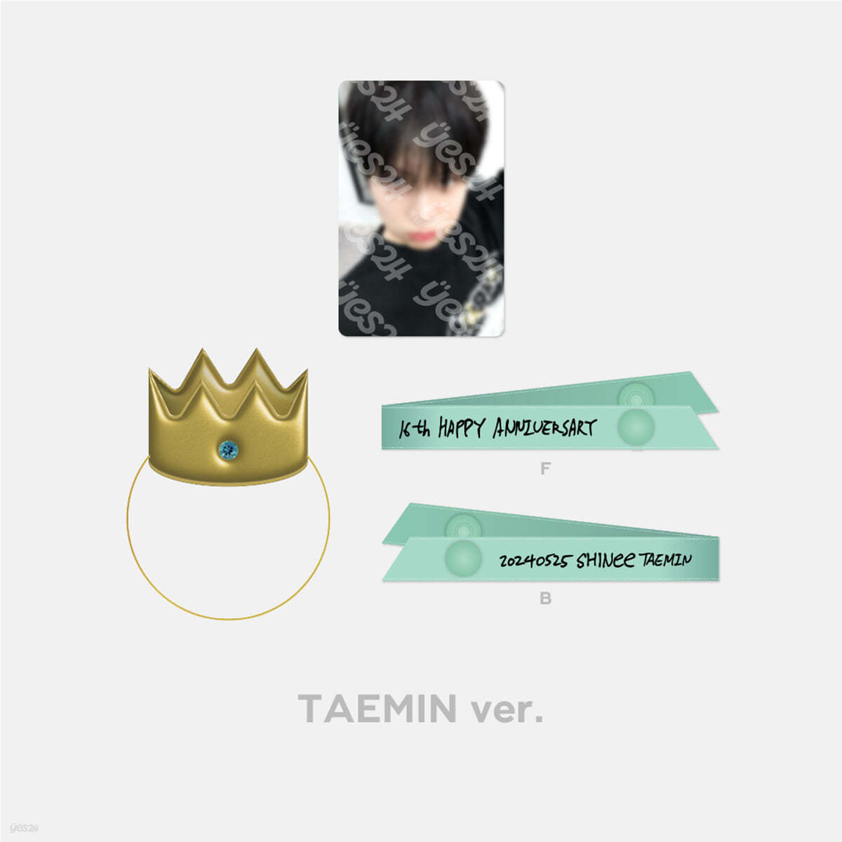 [SHINee 16th Anniversary] 16주년 인형 소품 SET [태민 ver.]