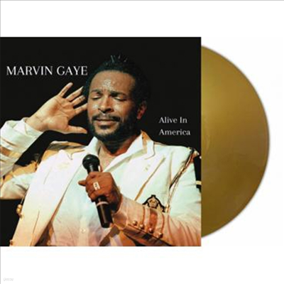 Marvin Gaye — Alive In America 앨범 커버
