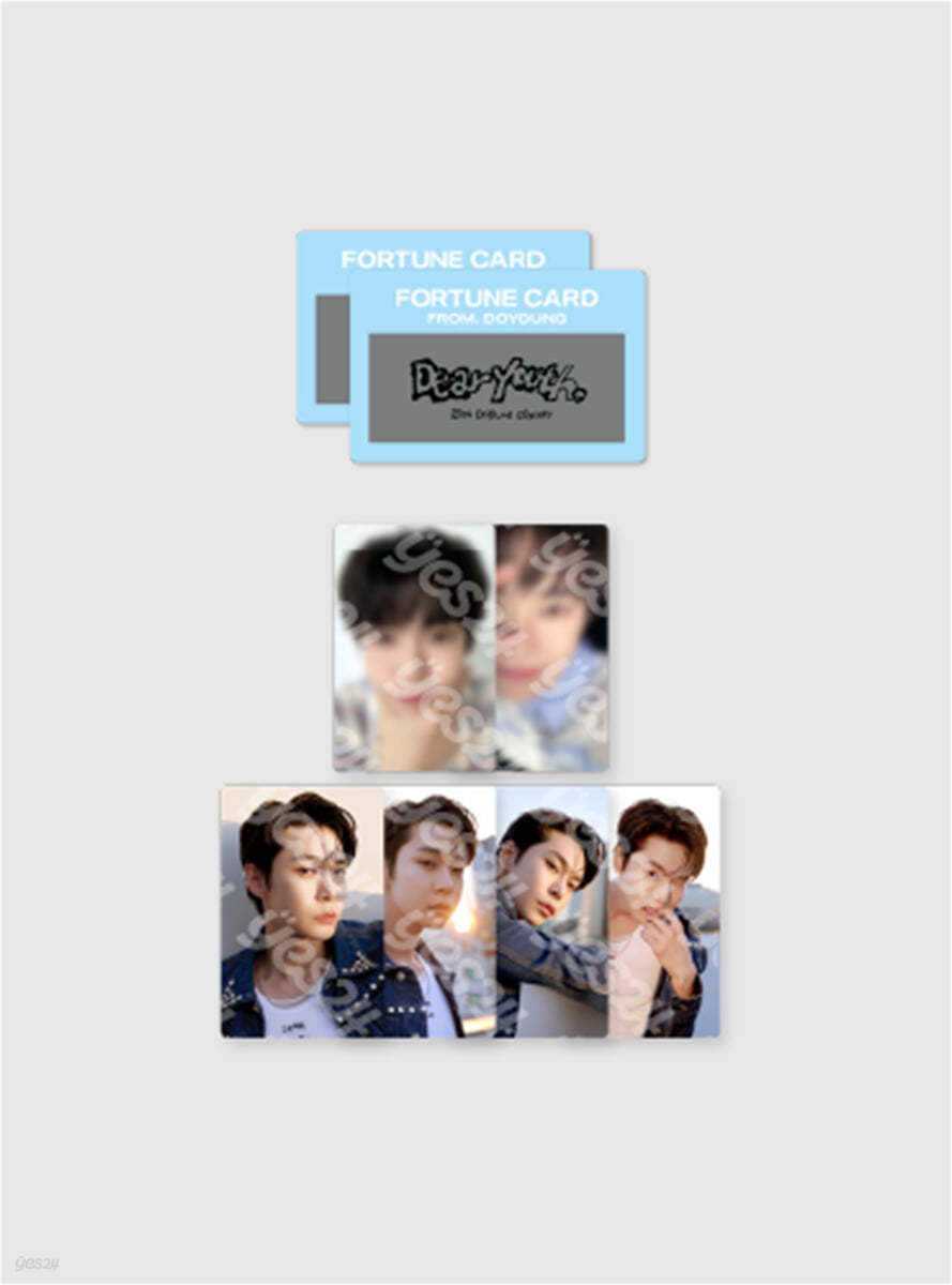 2024 DOYOUNG CONCERT [Dear Youth,] FORTUNE SCRATCH CARD SET