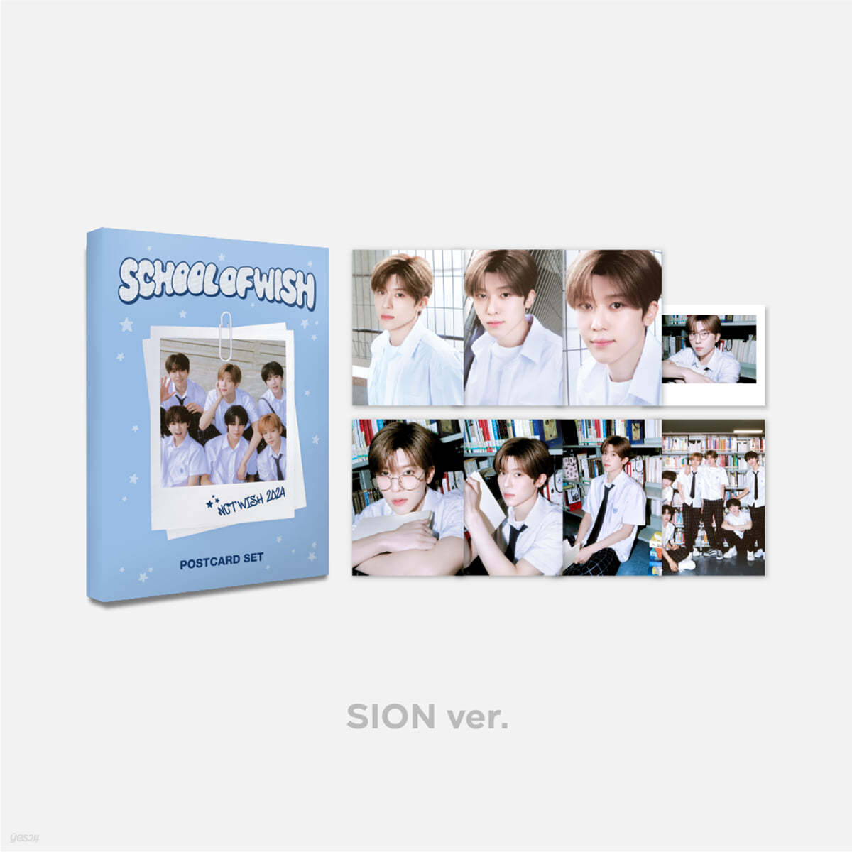 NCT WISH FAN MEETING [SCHOOL of WISH] POSTCARD SET [시온 ver.]