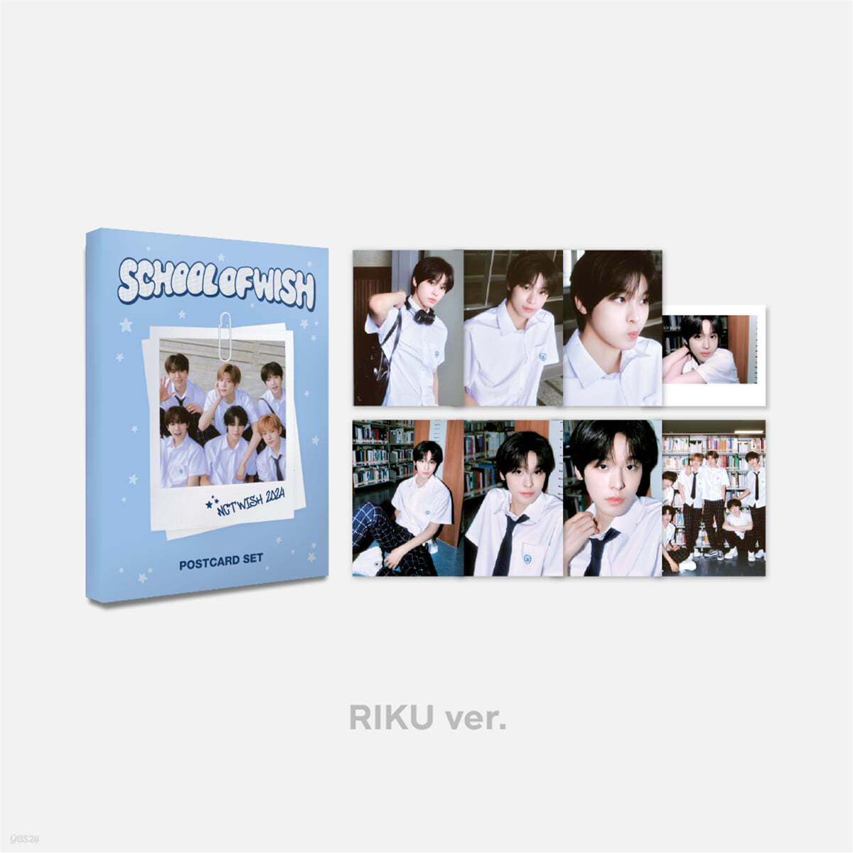 NCT WISH FAN MEETING [SCHOOL of WISH] POSTCARD SET [리쿠 ver.]