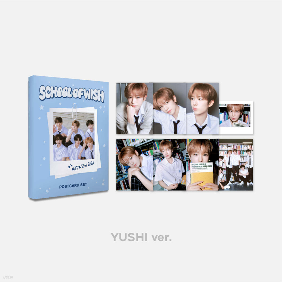 NCT WISH FAN MEETING [SCHOOL of WISH] POSTCARD SET [유우시 ver.]