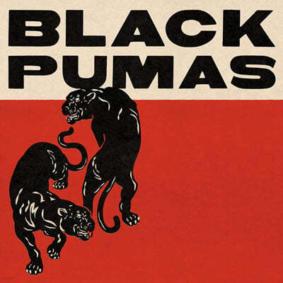 Black Pumas (블랙 푸마스) - Black Pumas [골드 앤 레드블랙 마블 컬러 2LP]