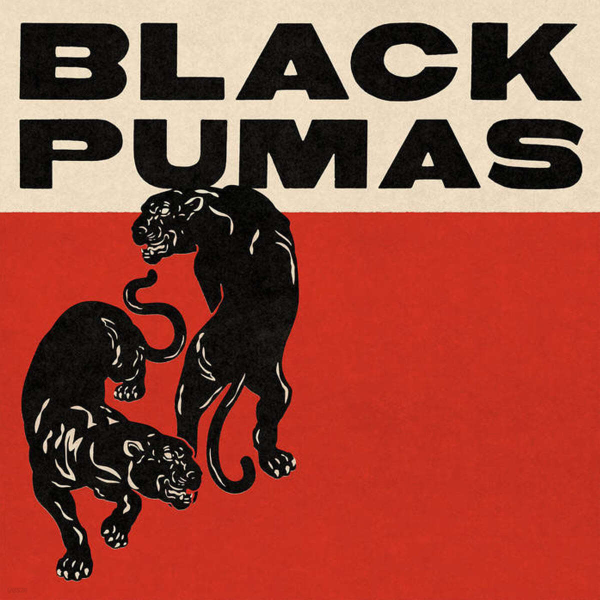 Black Pumas (블랙 푸마스) - 1집 Black Pumas [골드 앤 레드블랙 마블 컬러 2LP]