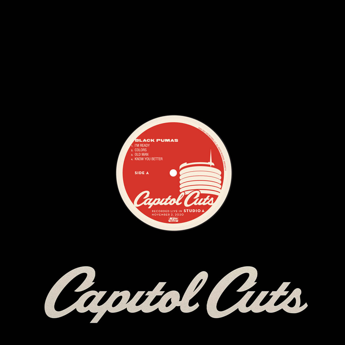 Black Pumas (블랙 푸마스) - Capitol Cuts - Live From Studio A [레드 컬러 LP]