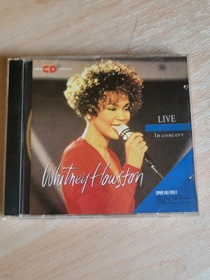 휘트니 휴스턴(Whitney Houston) - Live in Concert(2VCD)