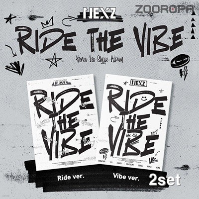 [미개봉/2종세트] NEXZ 넥스지 Ride the Vibe 싱글 1집 일반반