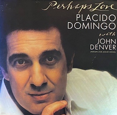 [LP] öõ ְ,  - Placido Domingo,John Denver - Perhaps Love LP [CBS-̼]