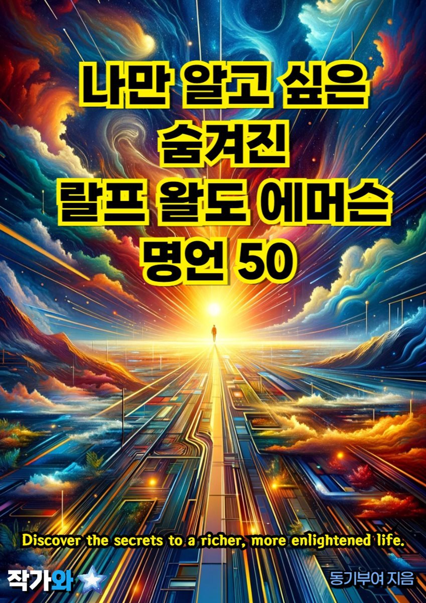 나만 알고 싶은 숨겨진 랄프 왈도 에머슨 명언 50