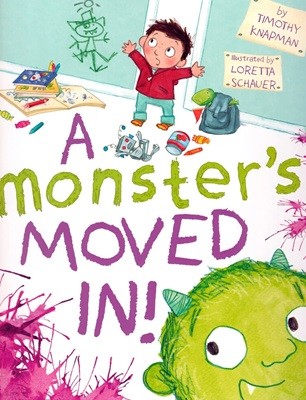 A Monster's Moved In! (미국판) (Paperback)