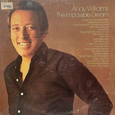 [LP] Andy Williams 앤디 윌리엄스 - The Impossible Dream [2LP]