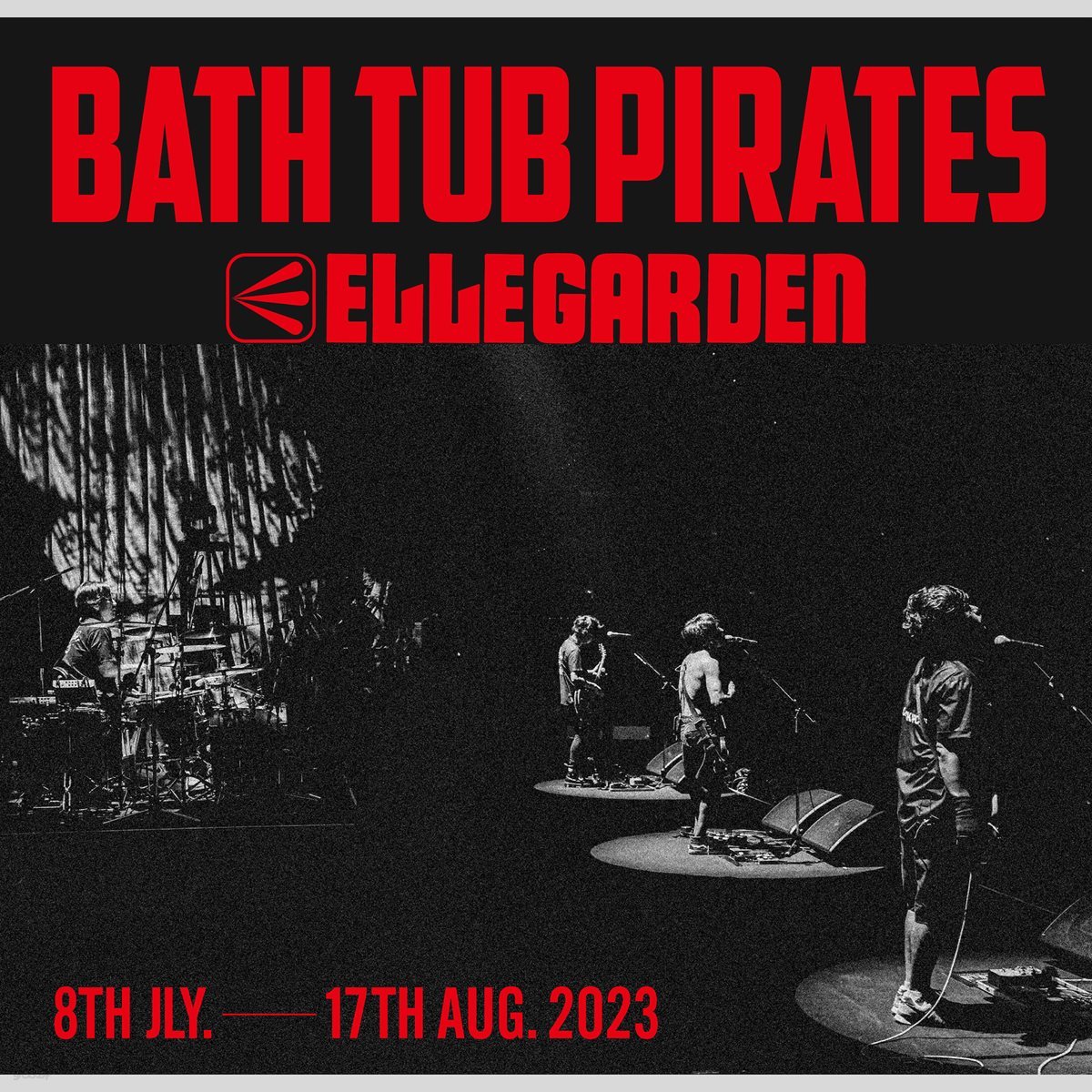 [국내배송] ELLEGARDEN (엘르가든) 포토북 'BATH TUB PIRATES'