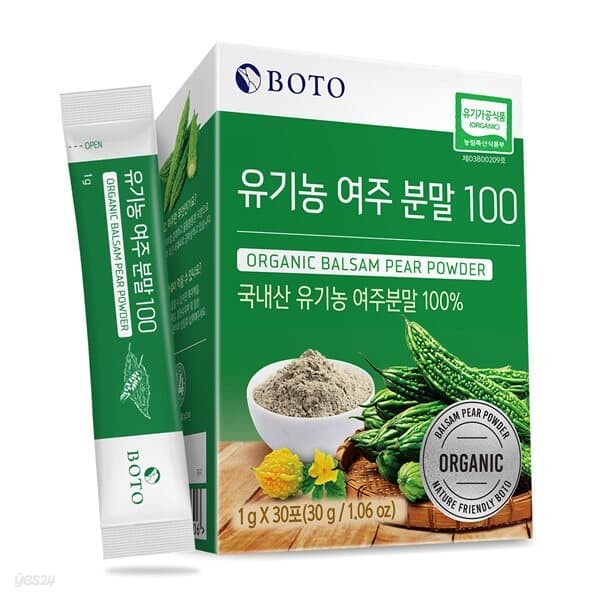 [보뚜] 유기농 여주분말100 (1g*30포)