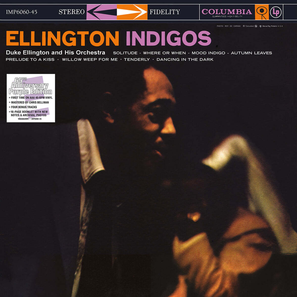 Duke Ellington (듀크 엘링턴) - Ellington Indigos [인디고 퍼플 컬러 2LP]