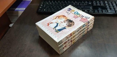 청춘 오픈 1-4 완결 (중고특가 800원/ 실사진 첨부) 코믹갤러리