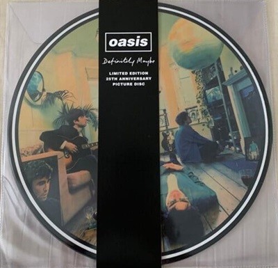 [LP] Oasis 오아시스 - Definitely Maybe (25주년 기념 한정판 픽처 디스크)