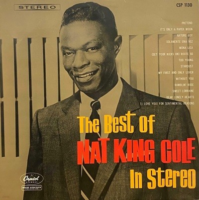 [LP] Nat King Cole 냇 킹 콜 - The Best of Nat King Cole in Stereo