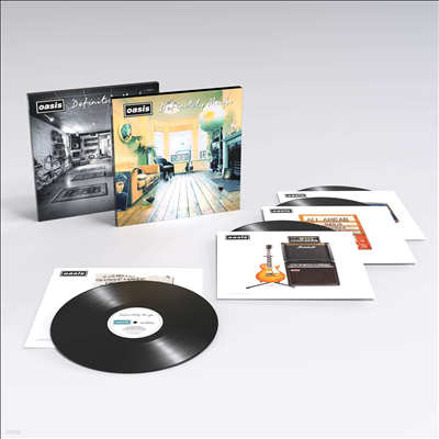 Oasis - Definitely Maybe (30th Anniversary Edition)(Remastered)(Limited Deluxe Edition 4LP)