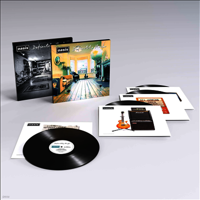 Oasis — Definitely Maybe (30th Anniversary Edition)(Remastered) 앨범 커버