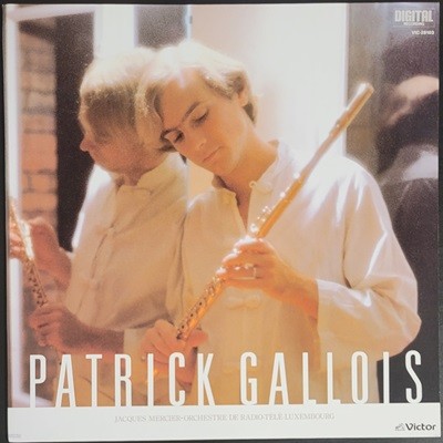 [LP] 82년 Patrick Gallois: Famous Songs of the World 패트릭 갈루아 플루트 소품집 [일본반] 1982년