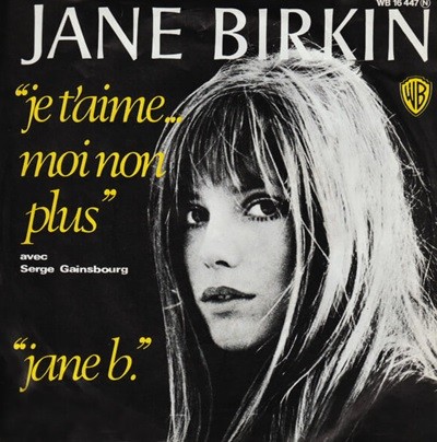 [중고 LP] Jane Birkin & Serge Gainsbourg - Je T'aime... Moi Non Plus (7Inch Vinyl) (EU 수입)