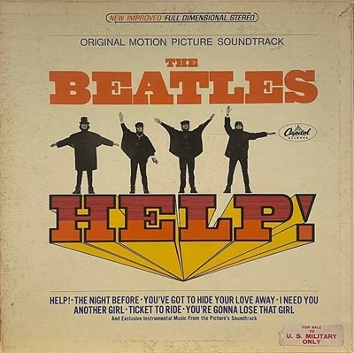 [LP] The Beatles 비틀즈 - Help (US Version)