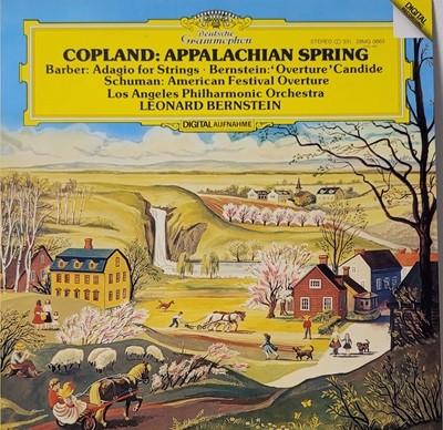 [LP] 83 Copland: Appalachian Spring Bernstein ÷ ȷġ , Ÿ [Ϻ] 1983