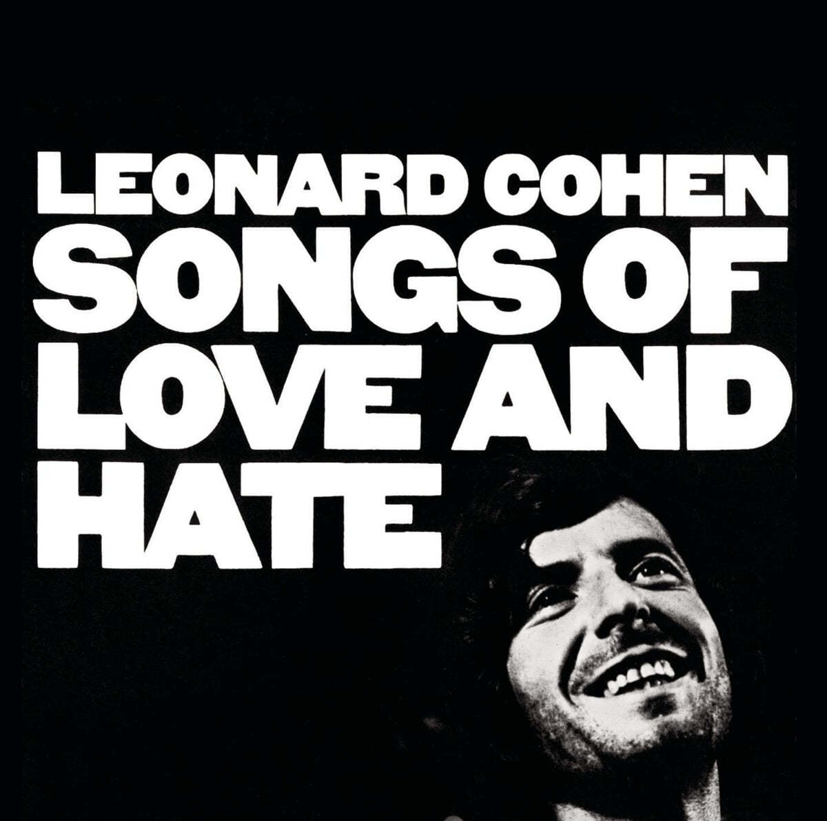 [LP] Leonard Cohen (레너드 코헨) - Songs of Love and Hate [화이트 컬러 LP] 