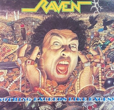 [LP] 레이븐 - Raven - Nothing Exceeds Like Excess LP [예음-라이센스반]