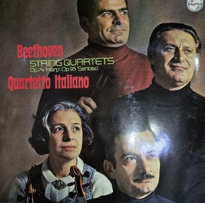 Beethoven string quartet op.74 Harp op.95 Serioso