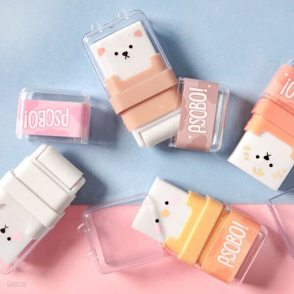 [예스24배송] 애니멀 롤러지우개