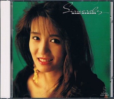 [일본반][CD] Hamada Mari (하마다 마리) - Sincerely [Limited Edition]