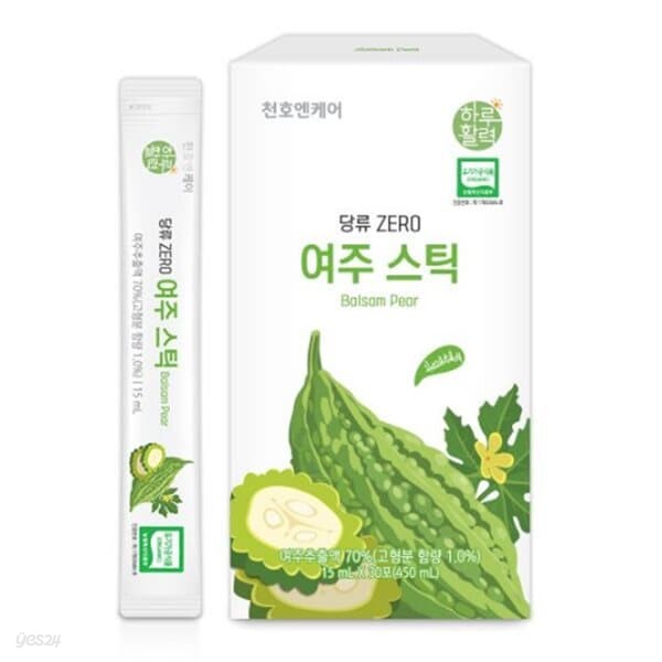 [천호엔케어] NEW 하루활력 여주스틱 (15ml*30개입)