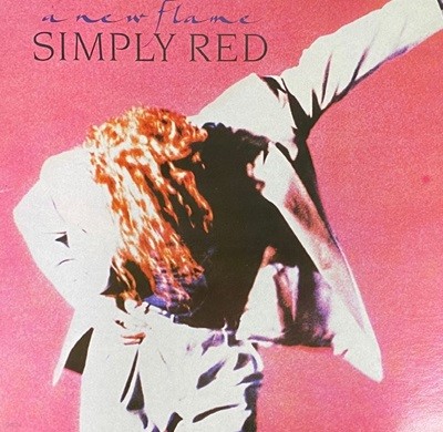 [LP] ø  - Simply Red - A New Flame LP [WEA-̼]