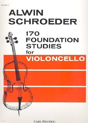 Alwin Schroeder-10 Foundation Studies for Violoncello Sheet music