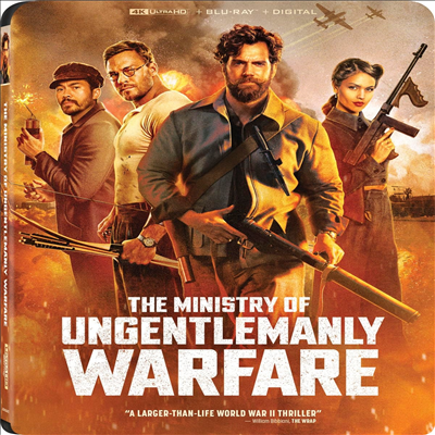 Ministry Of Ungentlemanly Warfare ( ̴ϽƮ  ƲǸ ) (4K Ultra HD+Blu-ray)(ѱ۹ڸ)(4K Ultra HD)