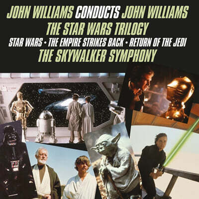 스타워즈 3부작 영화음악 (John Williams Conducts John Williams - The Star Wars Trilogy) [그린 컬러 2LP]