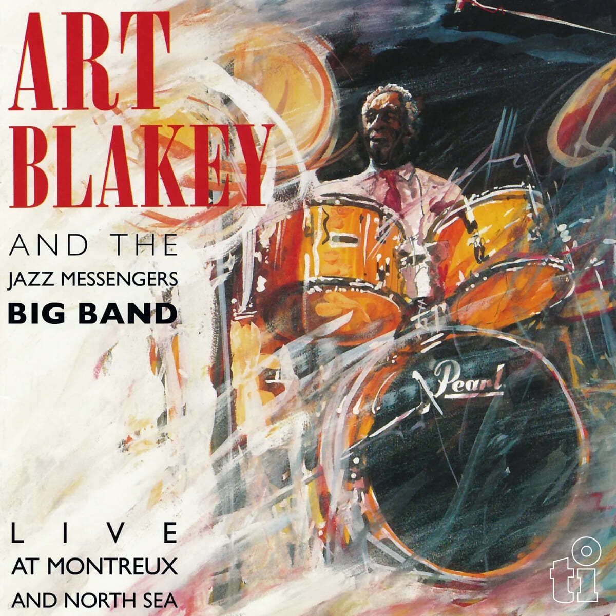 Art Blakey & The Jazz Messengers Big Band (아트 블레이키 앤 더 재즈 메신저스 빅 밴드) - Live At Montreaux And North Sea [LP]