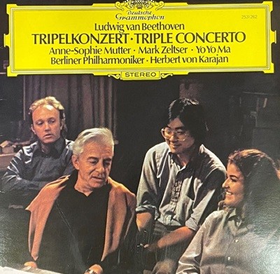 [LP]  ,ũ ó,丶,ī - Mutter,Zeltser,Yo Yo Ma,Karajan - Beethoven Triple Concerto LP [-̼]
