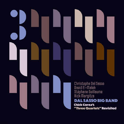 Dal Sasso Big Band — Chick Corea: Three Quartets Revisited 앨범 커버