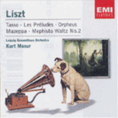 Ʈ :  (Liszt : Symphonic Poems)(CD) - Kurt Masur