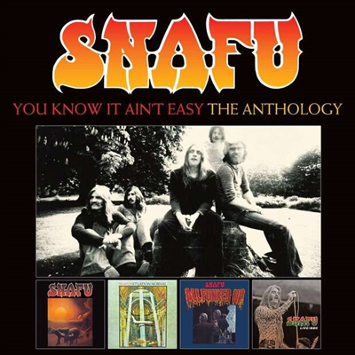 Snafu - You Know it Ain't Easy: The Anthology (4CD Box Set)