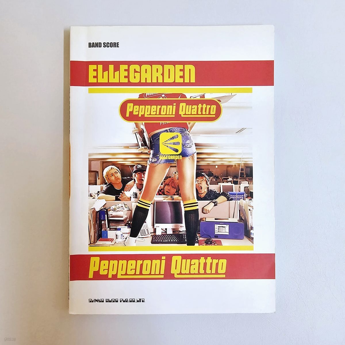 [국내배송][중고] ELLEGARDEN (엘르가든) 밴드스코어 'Pepperoni Quattro'