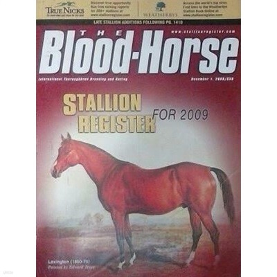 BloodHorse Stallion Register for 2009 Print